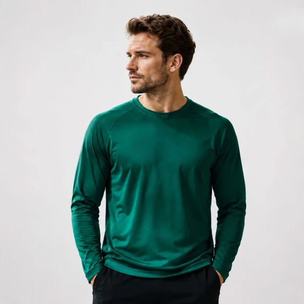 Spiro Mens Impact Performance Aircool Longsleeve Tee Thumbnail