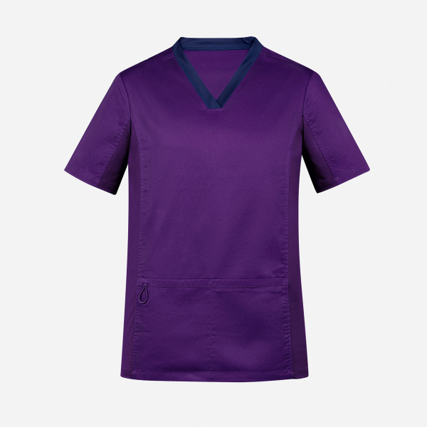 Riley Mens Stretch Scrub Top Thumbnail