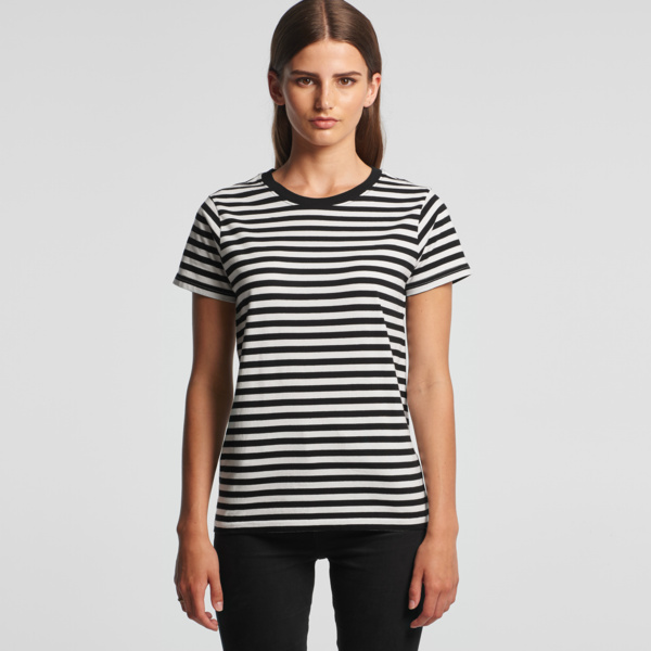 AS Colour Womens Maple Stripe Tee Thumbnail