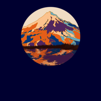 Mt Taranaki x Hannah Hitchcock - Kids Youth T shirt Design