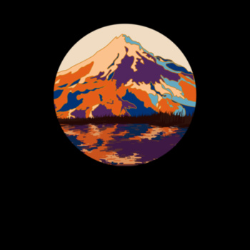 Mt Taranaki x Hannah Hitchcock - Kids Longsleeve Tee Design