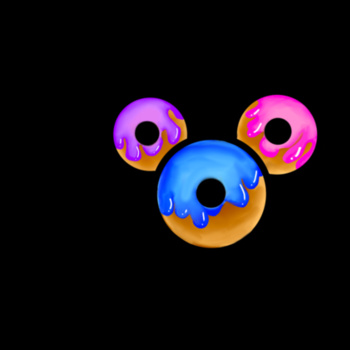 Bright Donut - Siyona Biswas - Kids Longsleeve Tee Design