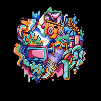 Doodle Candy - KONE - Ethan Koning - Kids Supply Crew Design