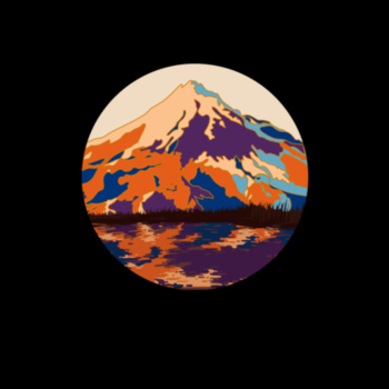 Mt Taranaki x Hannah Hitchcock - AS Colour Mens Premium Crew Design