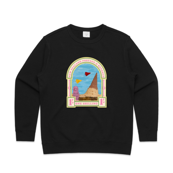 Lolly Land x Zoe Paynter - Womens Premium Crew Thumbnail