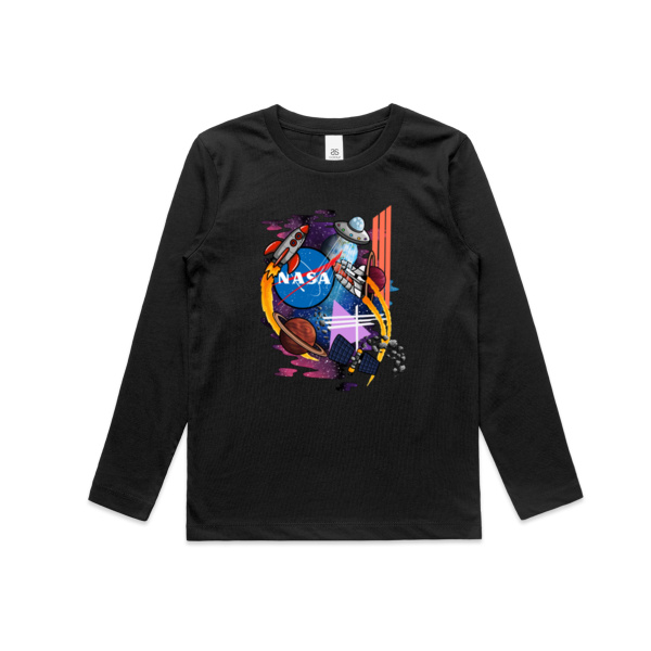 Lost in Space - KONE - Ethan Koning - Kids Longsleeve Tee Thumbnail