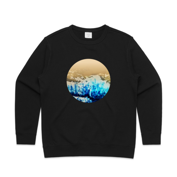 Ocean - KONE - Ethan Koning - Womens Premium Crew Thumbnail