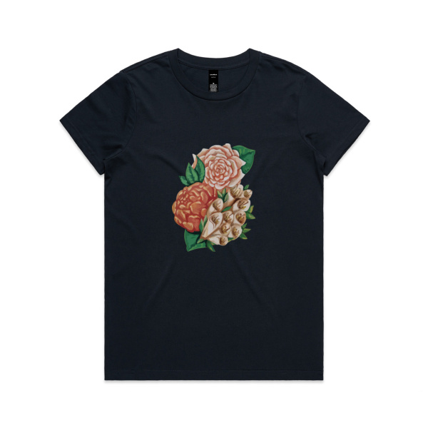 Botanicals - Sukena Shah - Womens Maple Tee Thumbnail
