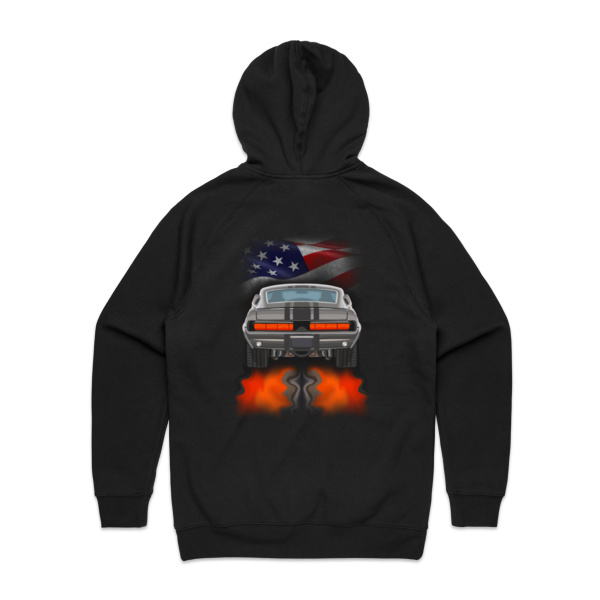 Mustang Burnout - KONE x Ethan Koning - AS Colour Mens Supply Hood Thumbnail