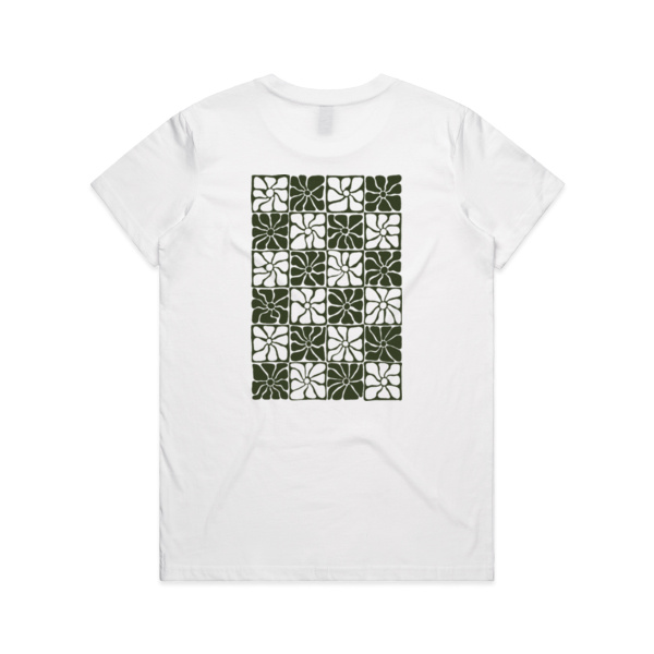 Flower Power x Isabelle Tong  - AS Colour Womens Maple Tee Thumbnail