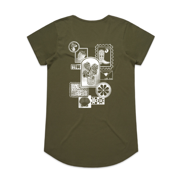 Patches x Isabelle Tong  - AS Colour Womens Mali Tee Thumbnail