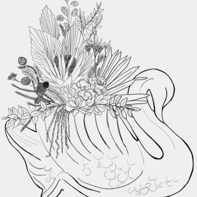 Crown Lynn Swan   Abbie Wood Thumbnail